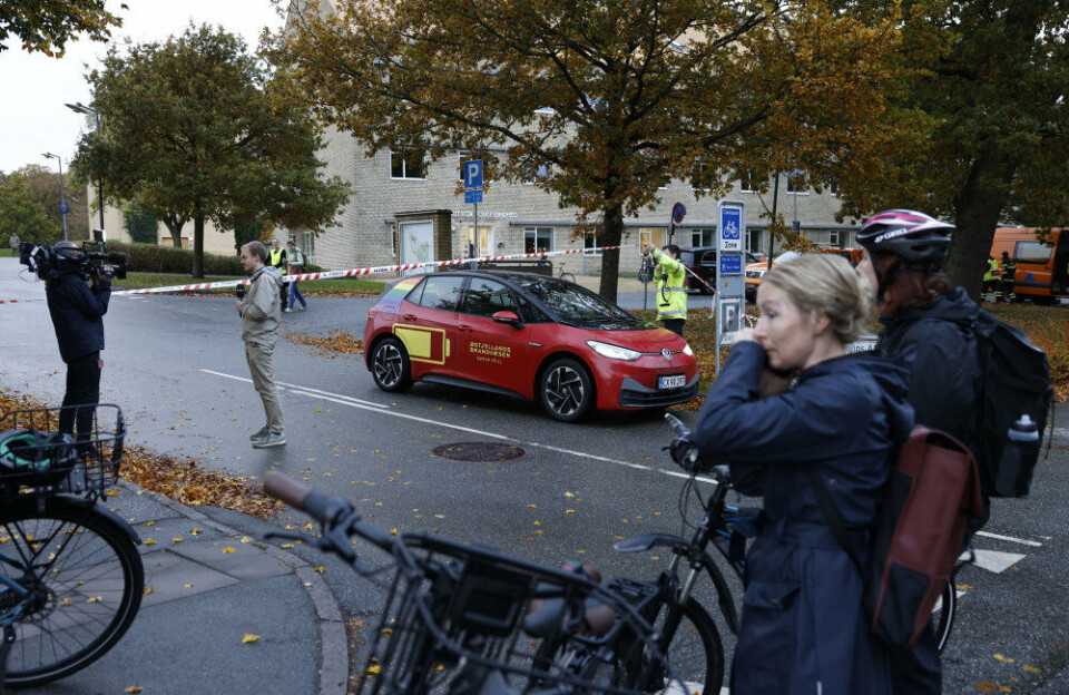 Politiet evakuerer to bygninger på Aarhus Universitet