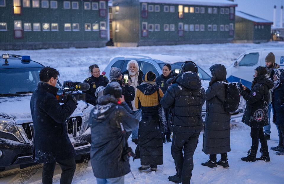 Hvalaktivist skal blive bag grønlandske tremmer