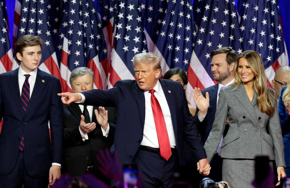 Overblik: Lykønskninger strømmer ind til Trump - men ikke fra Putin