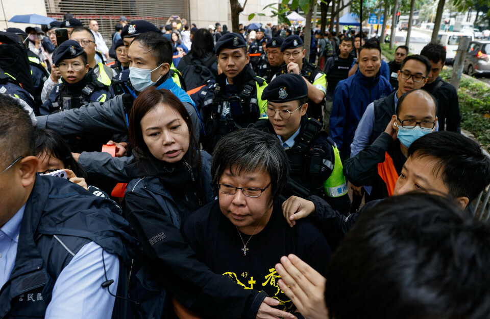 Domstol i Hongkong sender 45 prodemokratiske aktivister i fængsel