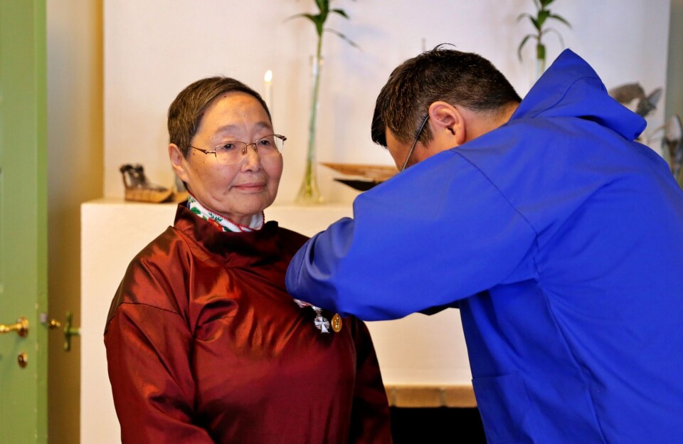 Mimi Karlsen modtager Nersornaat i guld