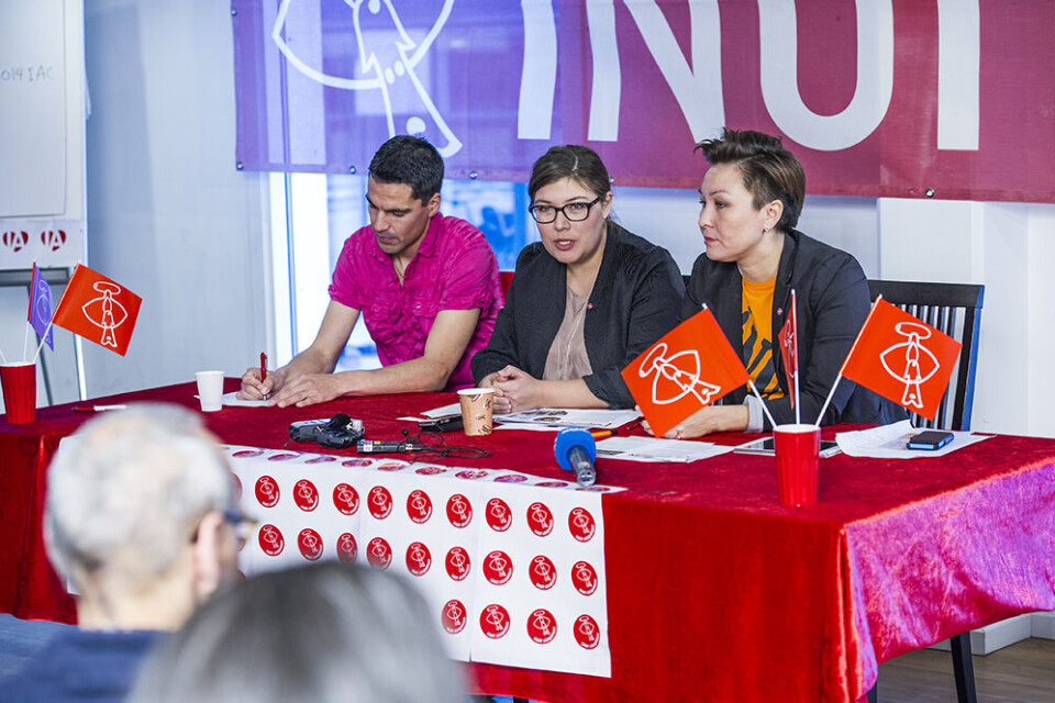 Inuit Ataqatigiit har meldt sig ud af forhandlingerne om finansloven for 2015, Arkivfoto