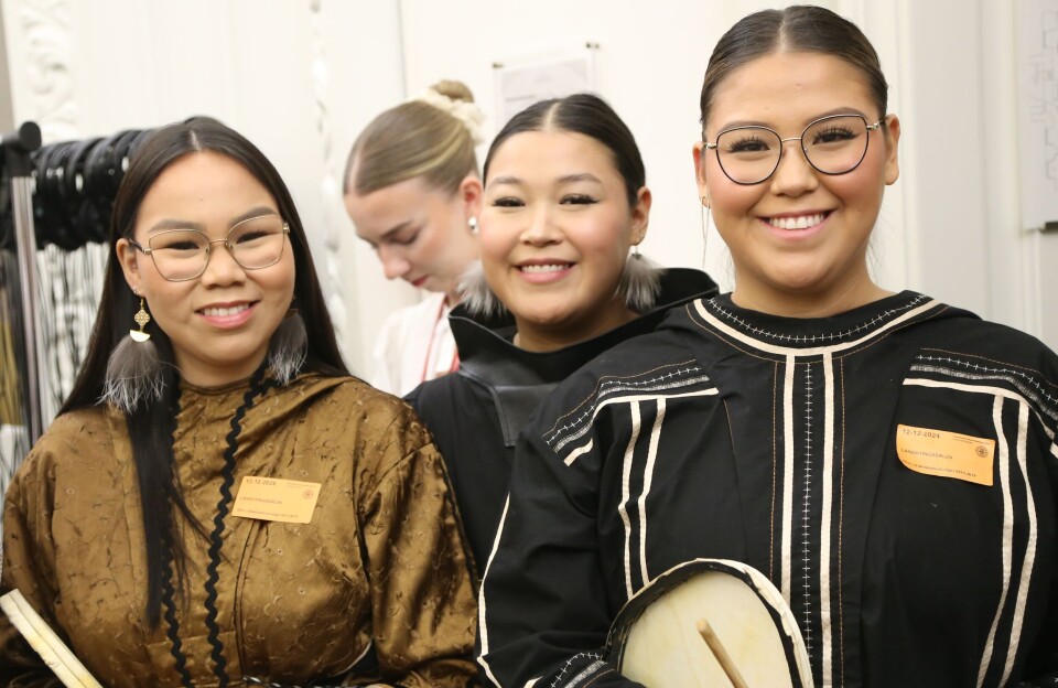 Grønlandsk julestemning i Landstingssalen