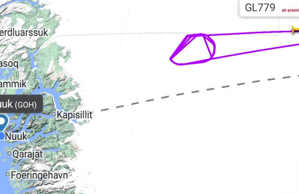 Tuukkaq vender igen om inden landing i Nuuk