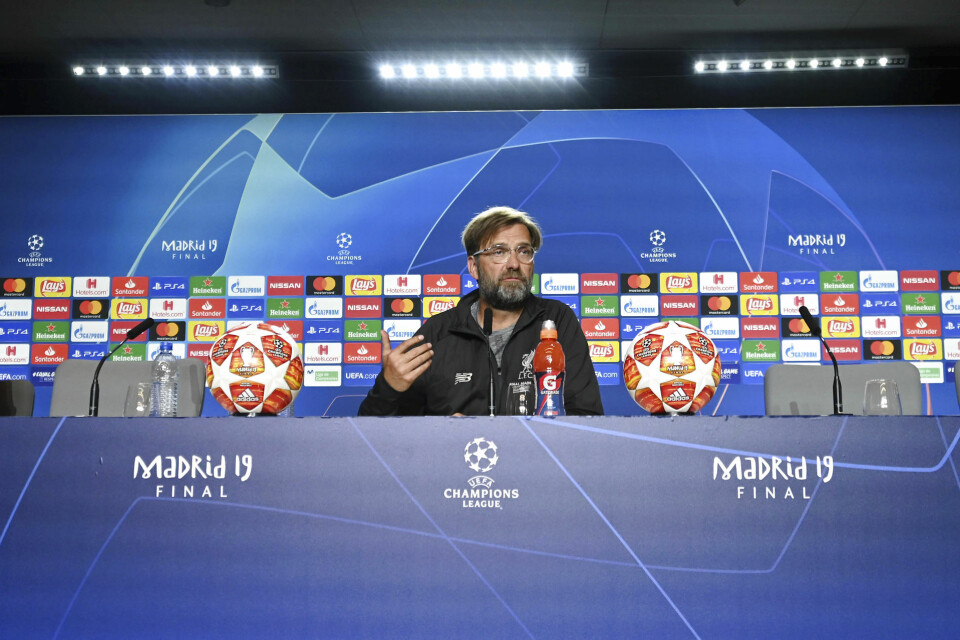 Klopp ser ingen fordel til Liverpool i CL-finale