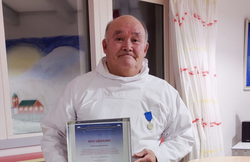 Fisker fra Upernavik modtager KNAPK-pris