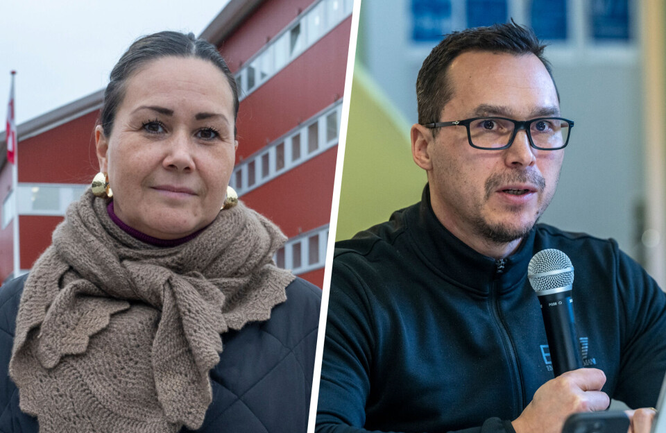 Kuno Fencker truer Aaja Chemnitz med politianmelselse