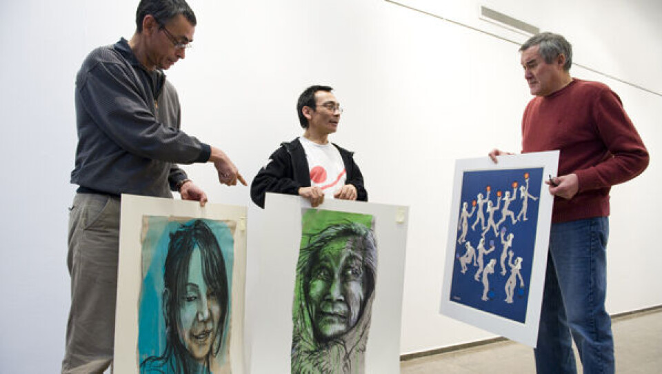 Emil Rosing Nordisk kunst på væggene