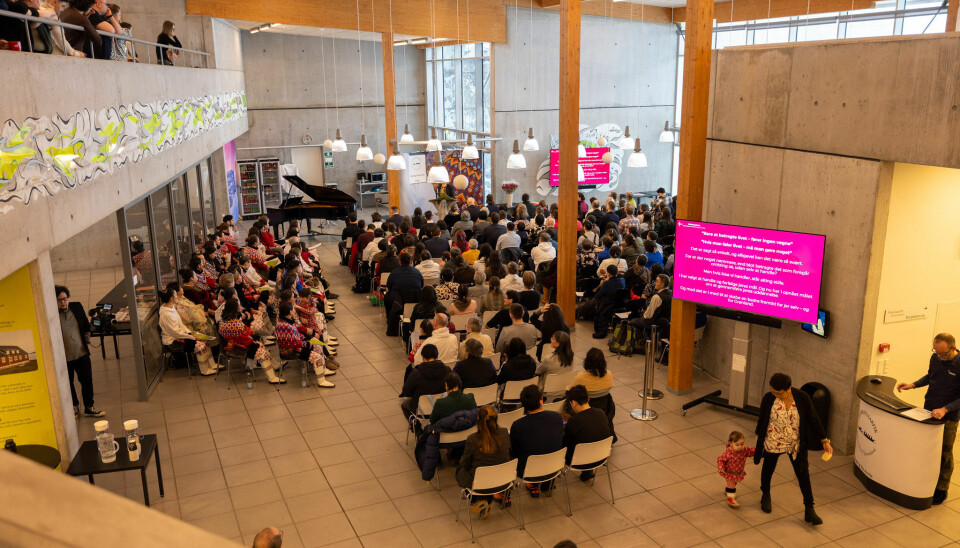 Der var både glædelig og højtidelig stemning på universitetet 28. februar.