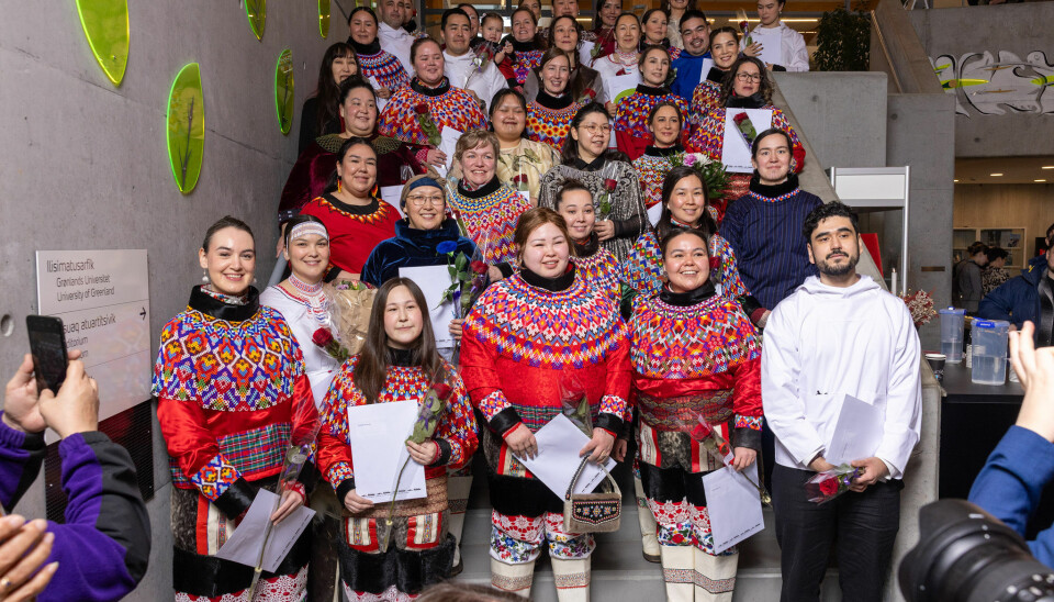 Ilisimatusarfik fejrede de nyuddannede til vinterdimission