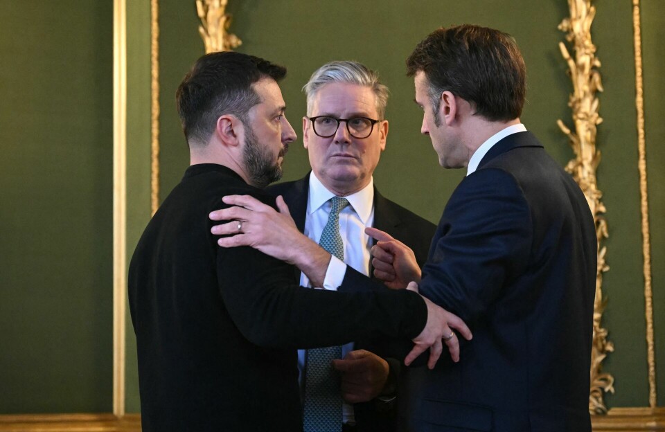 Macron og Starmer foreslår begrænset våbenhvile i Ukraine
