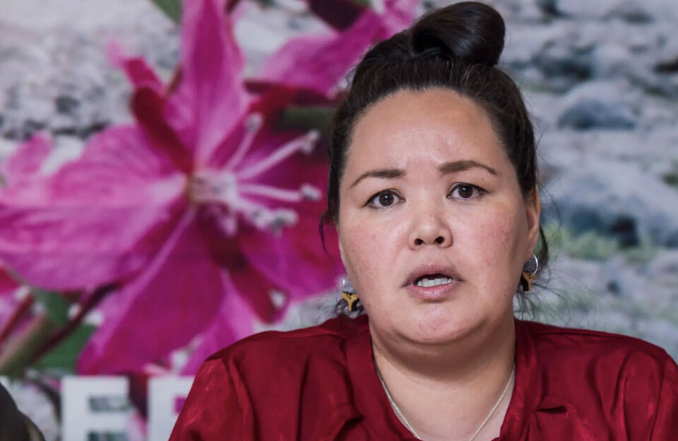 Doris Jakobsen Jensenip Avannaata Qimussersua USA-mik taperneqarmat politikkimut tunngatinneqarnissaanut mianersoqquaa