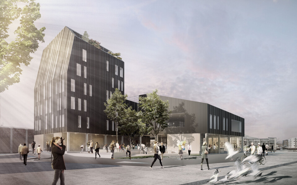 Nordatlantisk Hus på en forårsdag. Nordatlantisk Hus når byggeriet er færdigt. Byggeriet af Nordatlantisk Hus på Havnen i Odense begynder at tage form. Foto: Knud Fl. Larsen Byggeriet af Nordatlantisk Hus på havnen i Odense begynder at tage form. Foto: Knud Fl. Larsen Direktør Kirsten Mærsk Det grønlandske Hus og projektchef Knud Erik Madsen Hans Jørgensen & Søn A/S. Foto: Knud Fl. Larsen Nordatlantisk Hus på en forårsdag. Nordatlantisk Hus når byggeriet er færdigt. Byggeriet af Nordatlantisk Hus på Havnen i Odense begynder at tage form. Foto: Knud Fl. Larsen Byggeriet af Nordatlantisk Hus på havnen i Odense begynder at tage form. Foto: Knud Fl. Larsen Direktør Kirsten Mærsk Det grønlandske Hus og projektchef Knud Erik Madsen Hans Jørgensen & Søn A/S. Foto: Knud Fl. Larsen Nordatlantisk Hus på en forårsdag.
