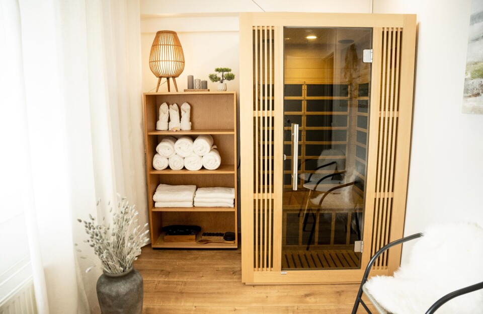 Sauna, eskapisme og stramme muskler