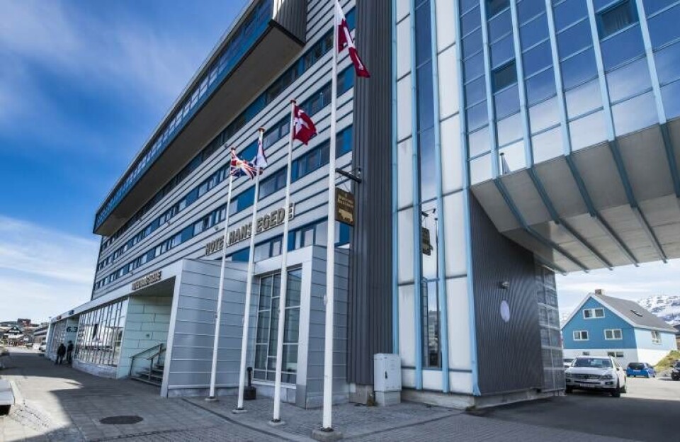 Nuuk-hotel skal renoveres for 25 millioner kroner