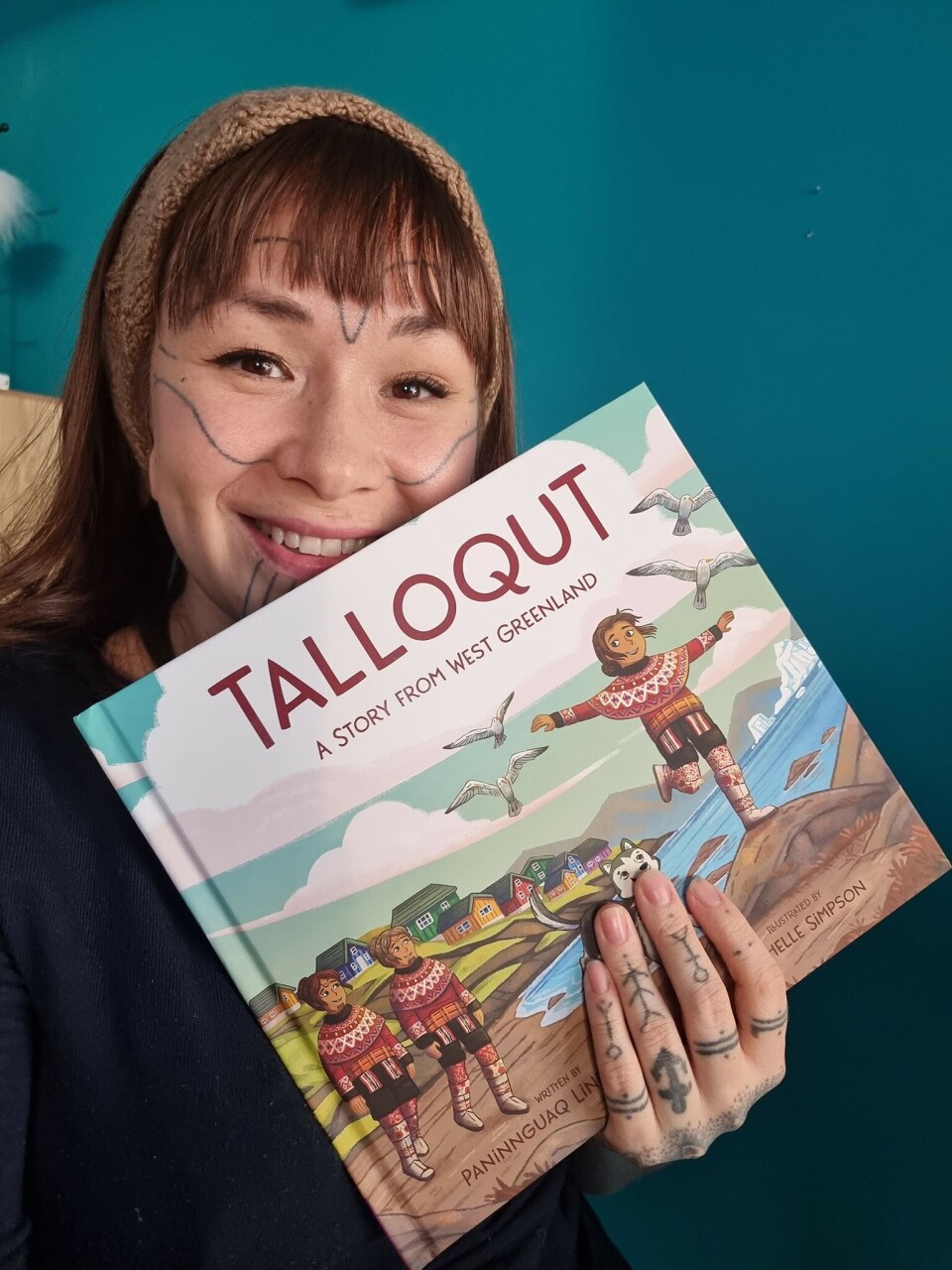 En ny børnebog om Inuit-tatoveringer