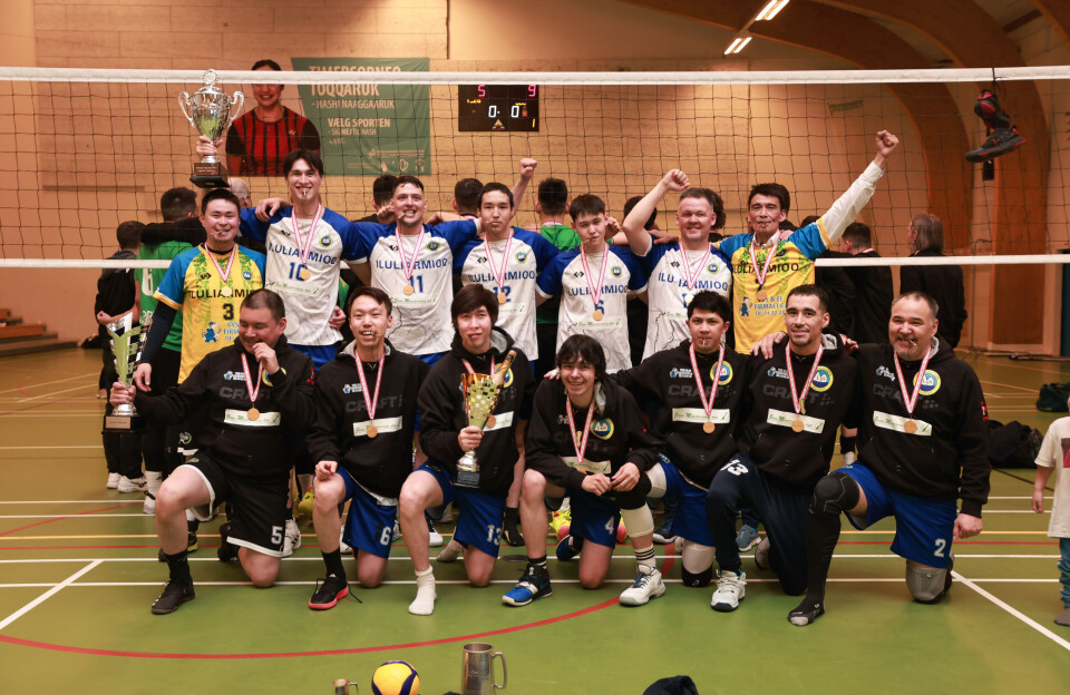 Nye grønlandsmestre i volleyball kåret i Ilulissat
