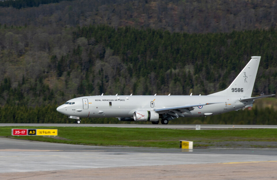Norske overvågningsfly i spil