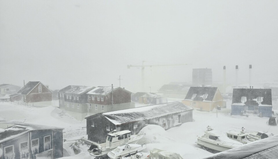 Politiet fraråder færdsel i Nuuk