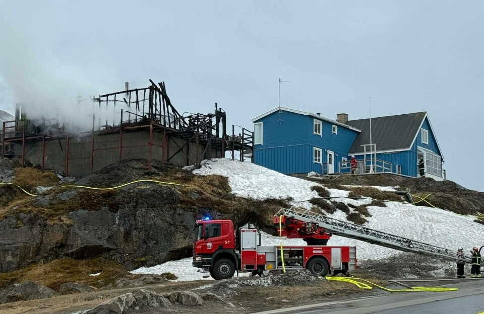 Hus udbrændt i Sisimiut