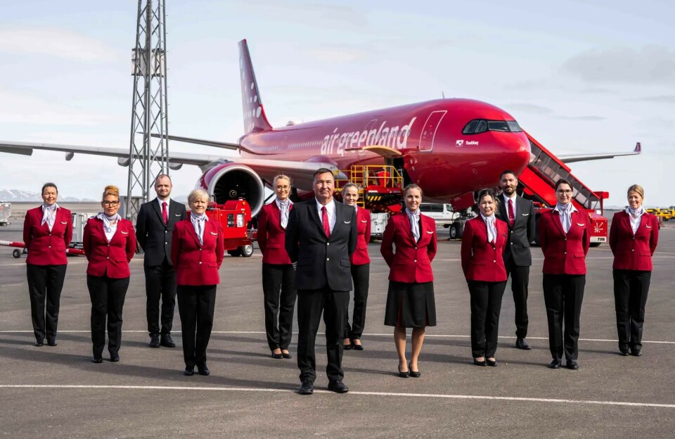 Nye uniformer til Air Greenlands personale