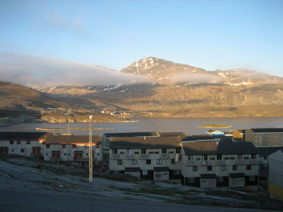 En skiløber gjorde lørdag et makabert fund ved Store Malene (Ukkusissaq). Foto: Sermitsiaq.AG arkiv
