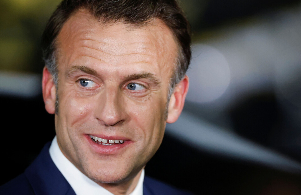 Så er det ganske vist – Macron gæster landet 15. juni