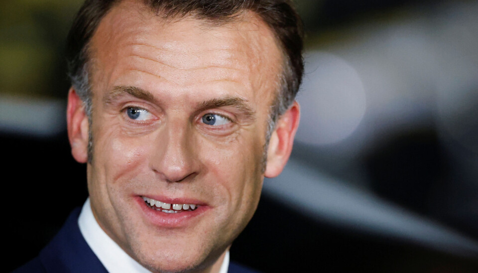 Naalakkersuisut maanna uppernarsarpaat franskit præsidentiat, Emmanuel Macron Kalaallit Nunaannut pisortatigoortumik tikeraartussaasoq.