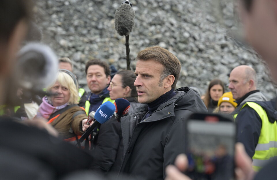 Immikkut ilisimasalik Macronip tikeraarnera pillugu: Trumpip periaasiinut akerliusumik periaaseqarpoq