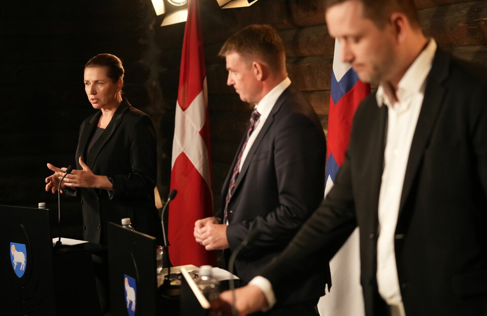 Mette F. tegner dystert billede af sikkerheden for rigsfællesskabet