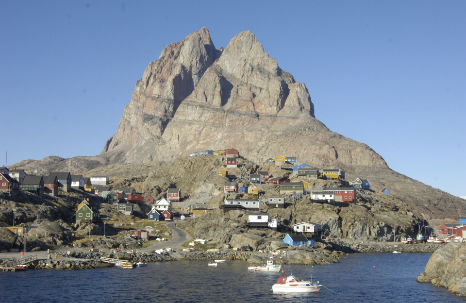 Politiet i aktion i Uummannaq efter våbentrussel