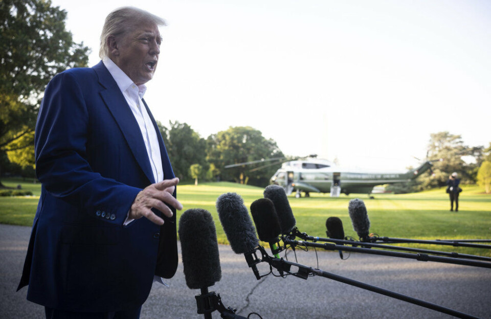 Trump deler privat besked fra Natos generalsekretær