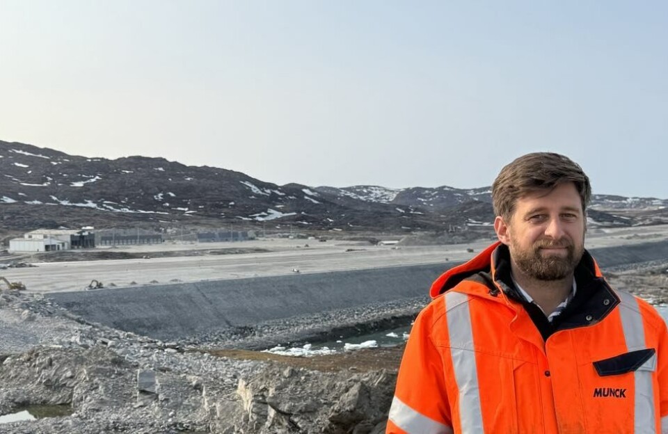 Lufthavnsbyggeriet i Ilulissat kører på skinner