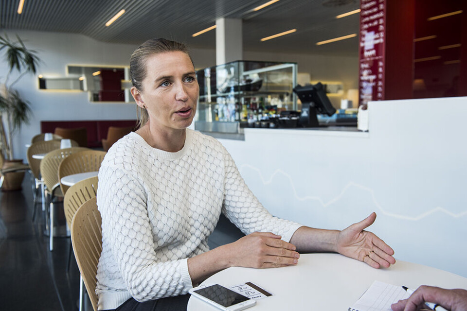 Mette Frederiksen, formand for Socialdemokratiet