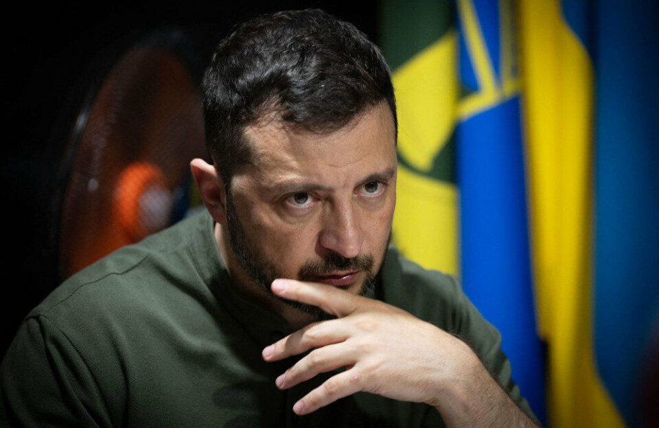 Zelenskyj: Har diskuteret sanktioner mod Rusland med Trump