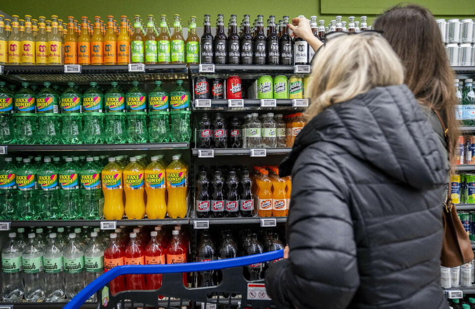 Ingen planer om at fjerne afgift på sodavand