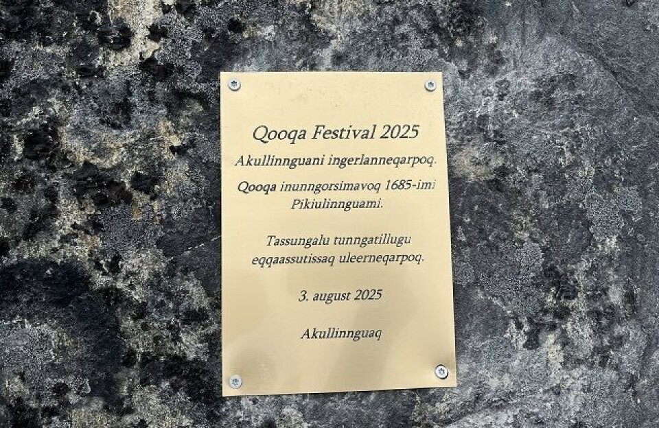 Qooqa æret til egen festival