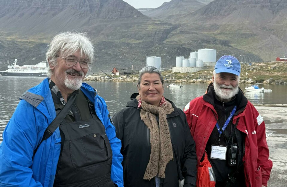 Aleqa på visit i Qeqertarsuaq