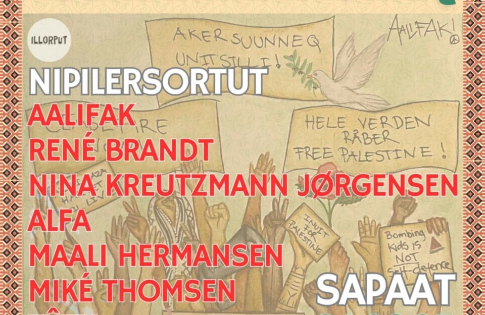 Støttekoncert for Gaza i Nuuk