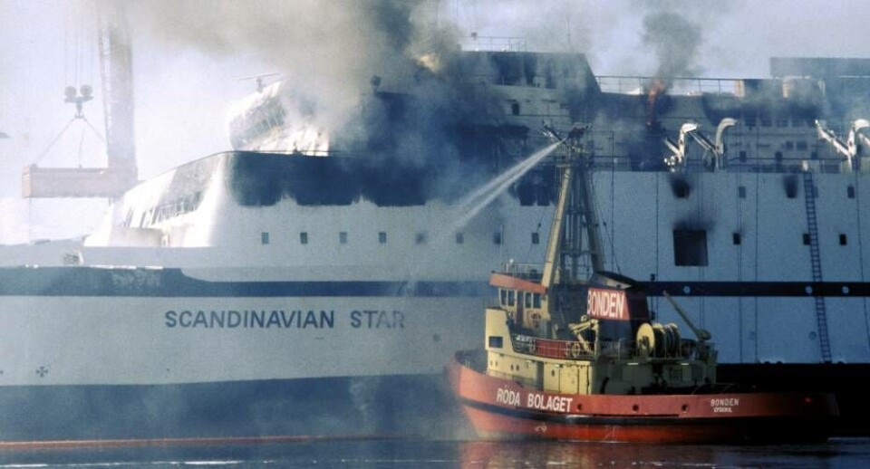 Branden fandt sted i april 1990