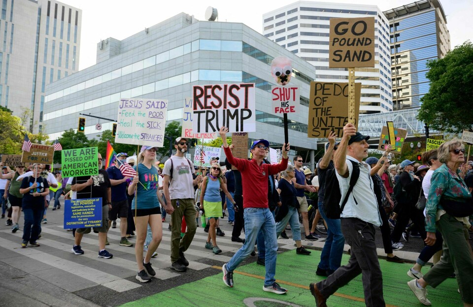 Oregon lægger sag an mod Trump for indsættelse af 200 soldater