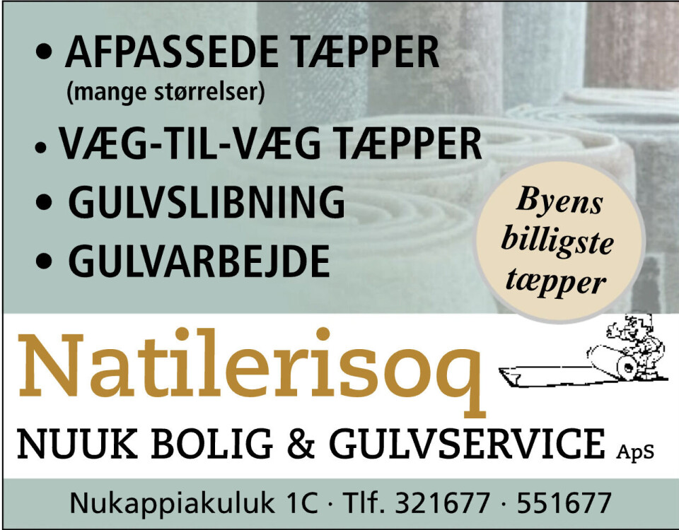TEST: Natilerisoq / Nuuk bolig & Gulvservice ApS
