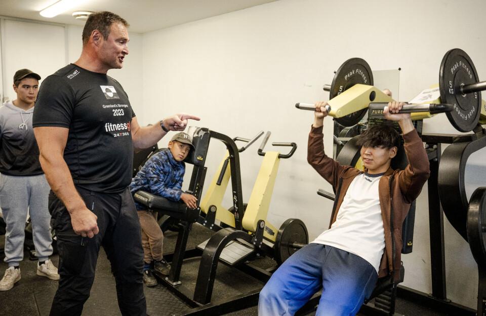 Nyt fitness i Tasiilaq får 15-årige Vittus til at drømme: – Det kan bane vejen for, at jeg kan være med i konkurrencer