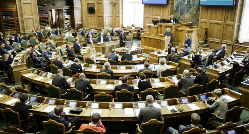 Dansk Folkeparti fik ikke opbakning til forslaget
