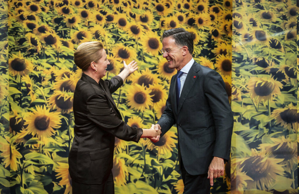 Mette Frederiksen og Mark Rutte skal tale Nato-forsvar og Ukraine