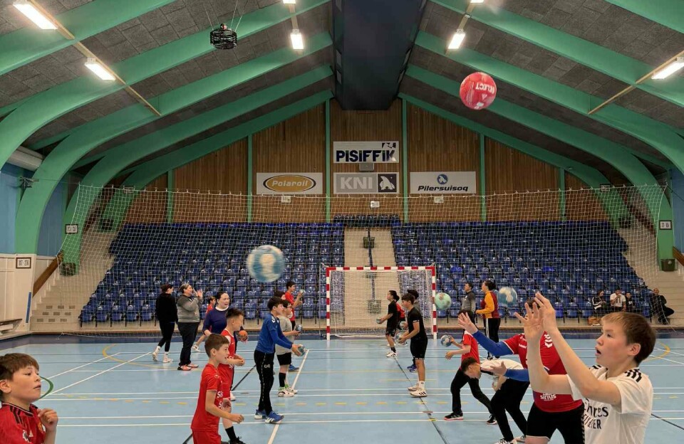 Håndbolduge i Sisimiut