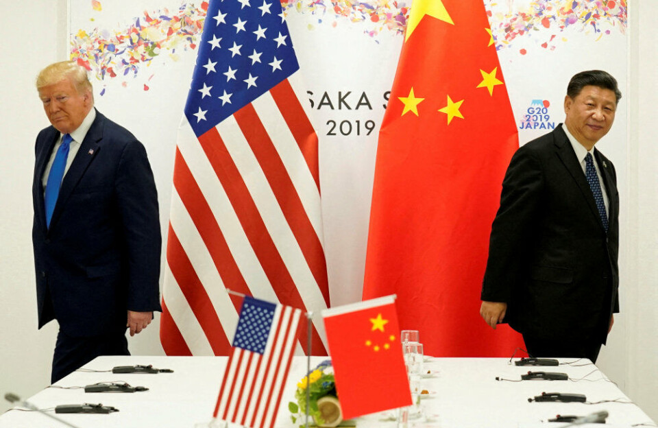Trump akitsuusersuinissamik sioorasaarereersorlu Kinamit ileqqorluttuliortutut unnerluutigineqarpoq