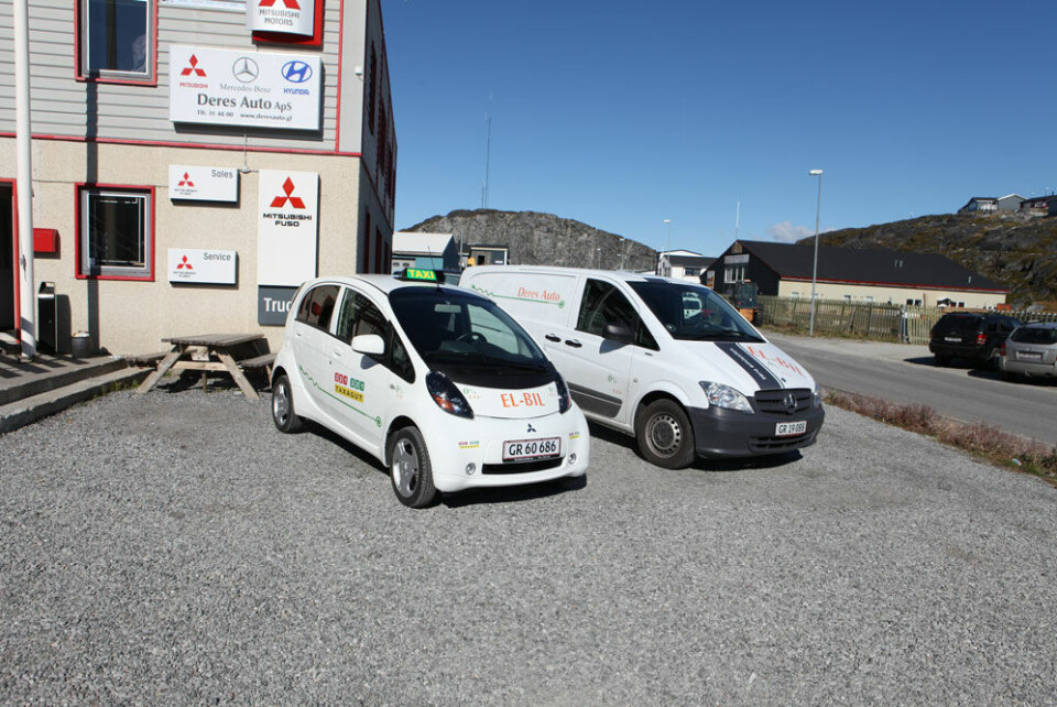 Kommuneqarfik Sermersooq vil nu arbejde på at få udskiftet hele bilparken til el-biler i Nuuk. Foto: SermitsiaqAG
