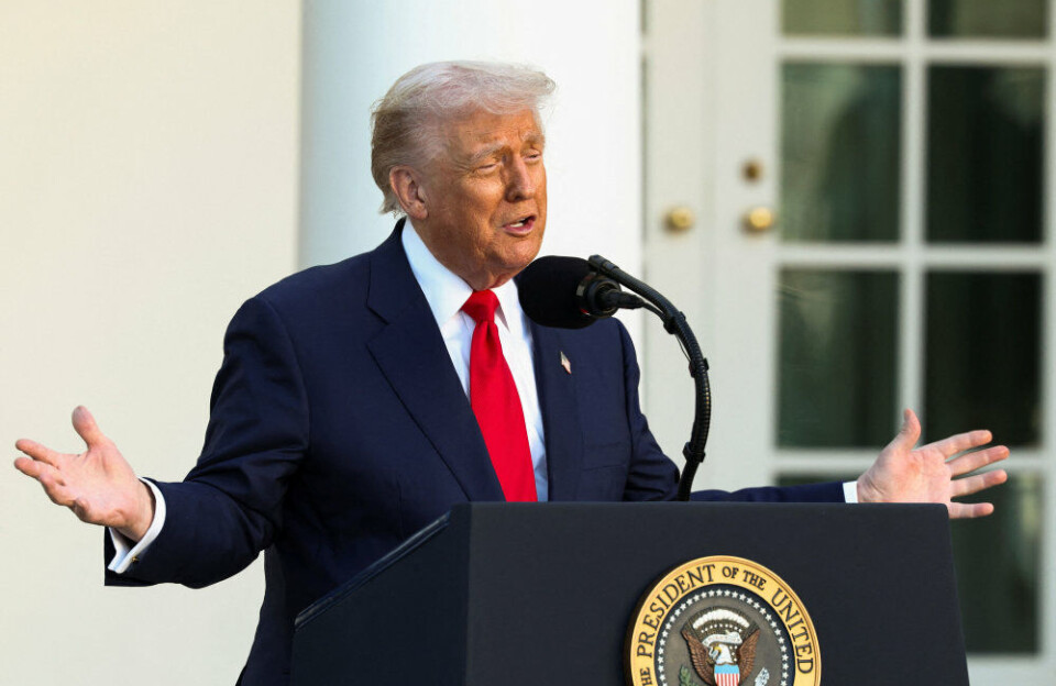 Donald Trump deler nyhed om Danmarks oprustning i Arktis
