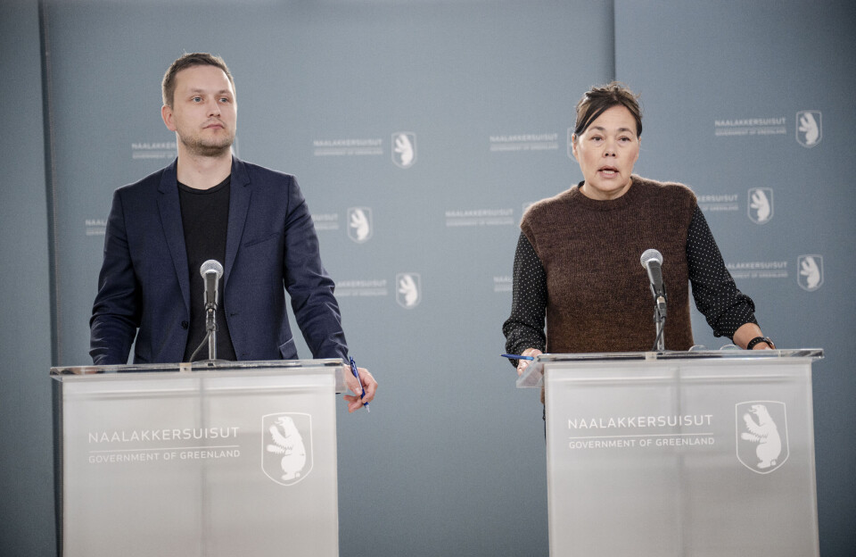 Naalakkersuisut holder pressemøde om bekymring for forsvarsaftale